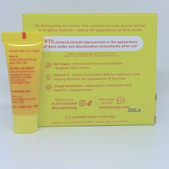 $8🌟 Kinship Brightwave Energizing + Brightening Eye Cream - Picture 2 of 2